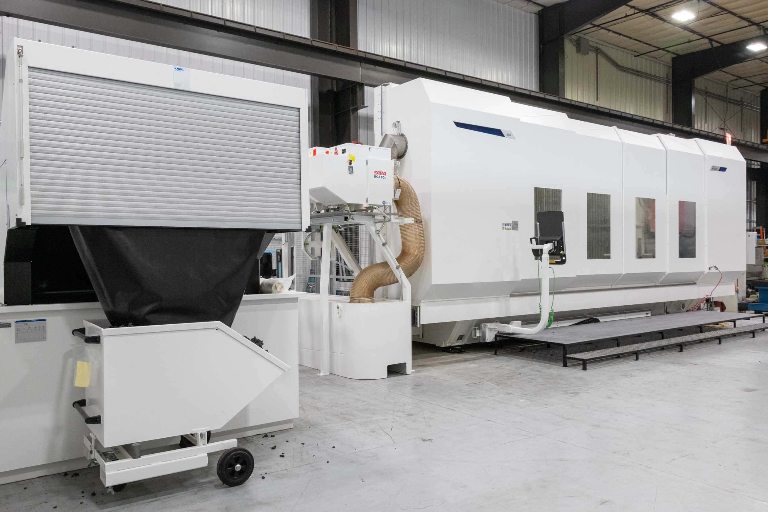 Magerle Creep Feed Roll Grinder