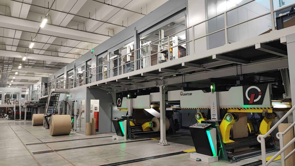 Quantum Corrugator line